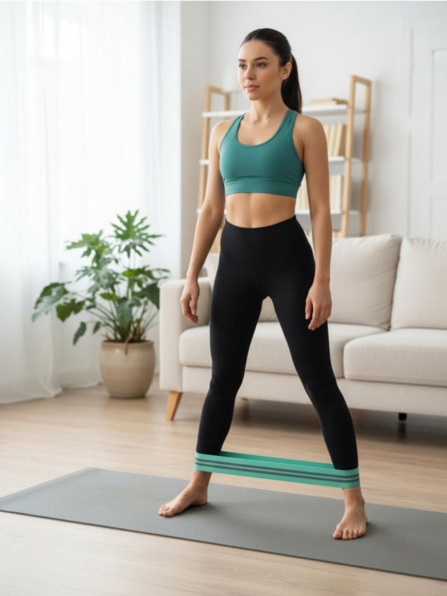 Sinsay - Bandă de rezistență - turcoaz-pal