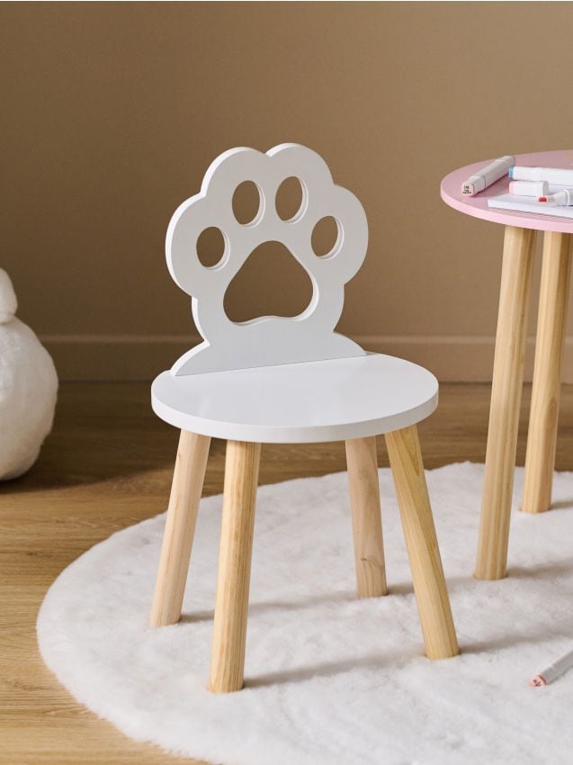 Sinsay - Scaun pentru copii - alb