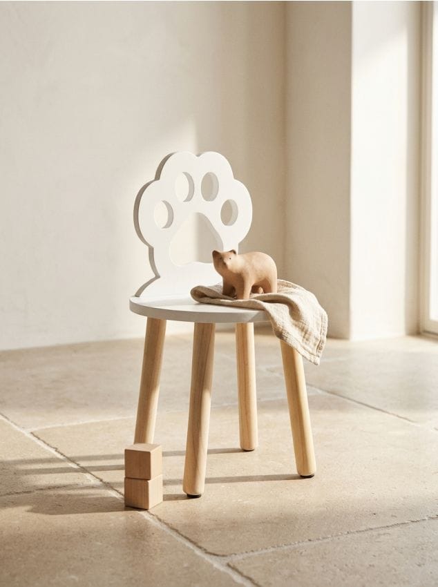 Sinsay - Scaun pentru copii - alb