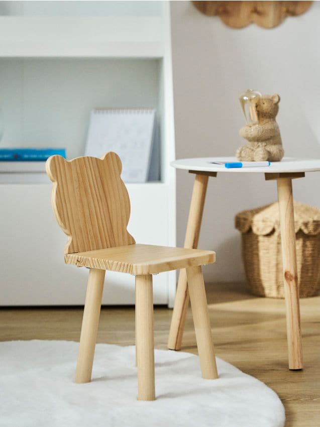 Sinsay - Scaun cu spătar în formă de urs - bej