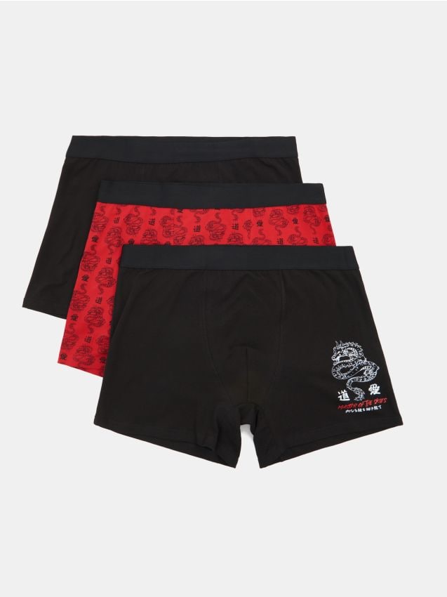 Hosszú boxeralsó – 3 darabos csomag - SINSAY
