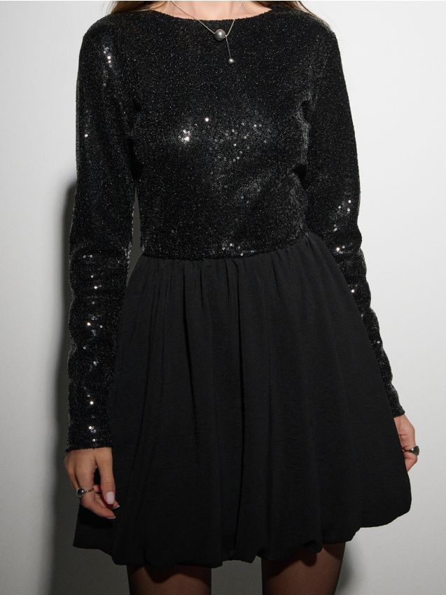 Sinsay - Minišaty - čierna