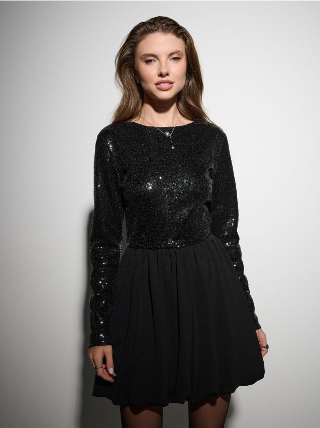 Sinsay - Minišaty - čierna