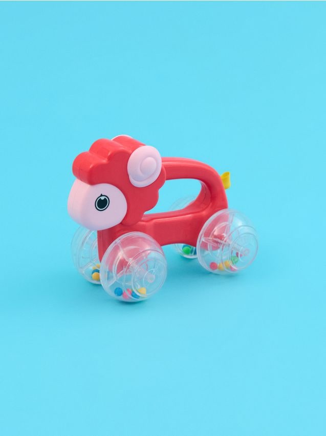 Sinsay - Hračka - jazdiaca ovečka - červená