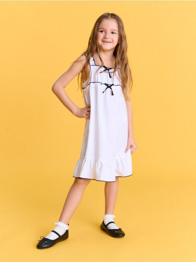 Sinsay - Set de 5 perechi de șosete cu conținut ridicat de bumbac - alb