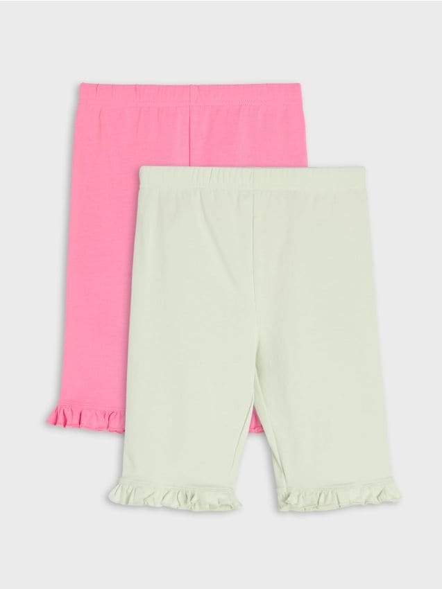 Sinsay - Set 2 colanți din bumbac - multicolor