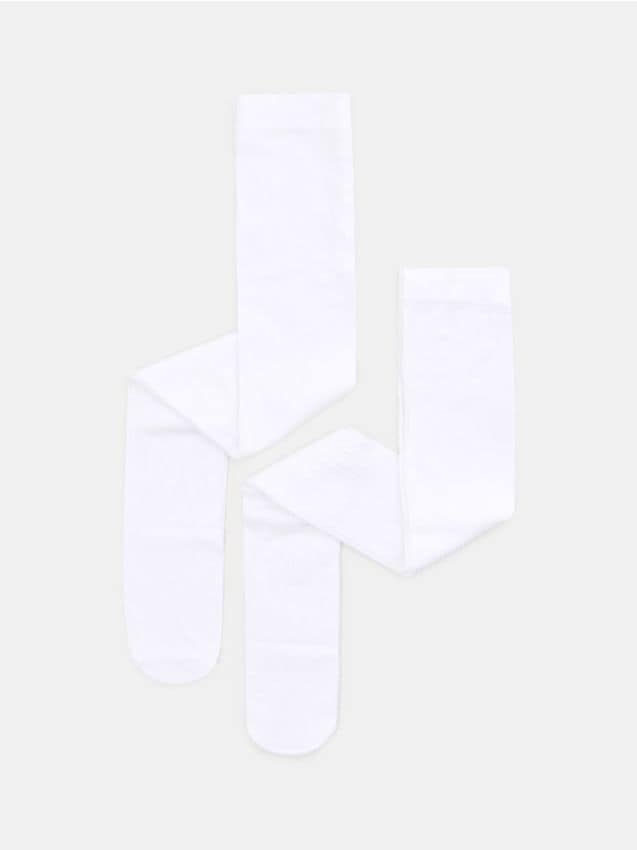 Sinsay - Set de 2 perechi de ciorapi - alb