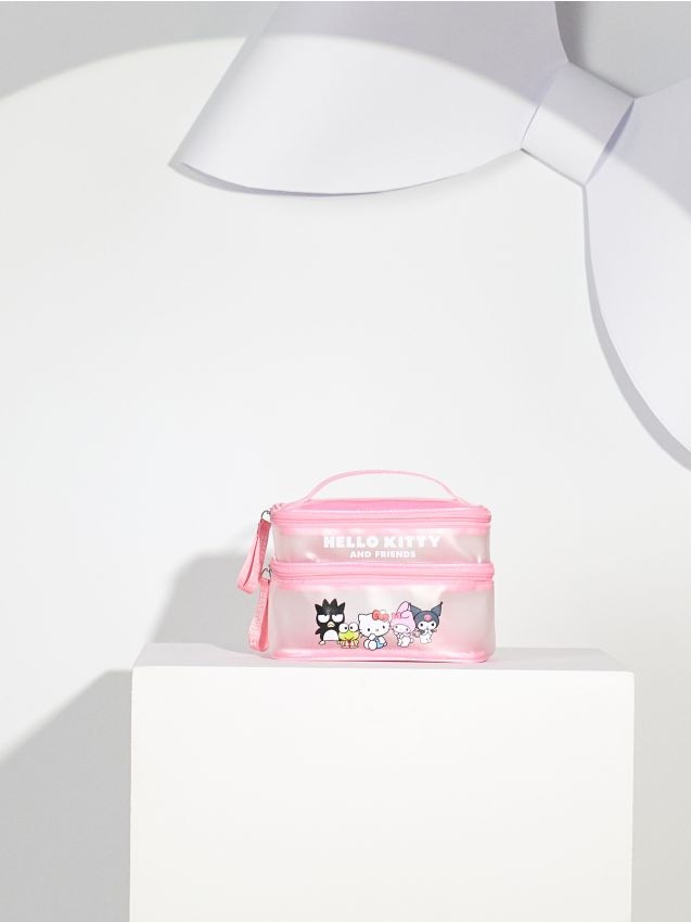 Kozmetička torba sa pregradama Hello Kitty and Friends - SINSAY