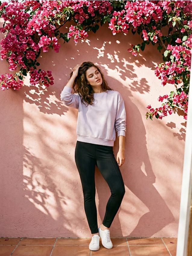 Sinsay - Legginsy sportowe Gym Hard - czarny