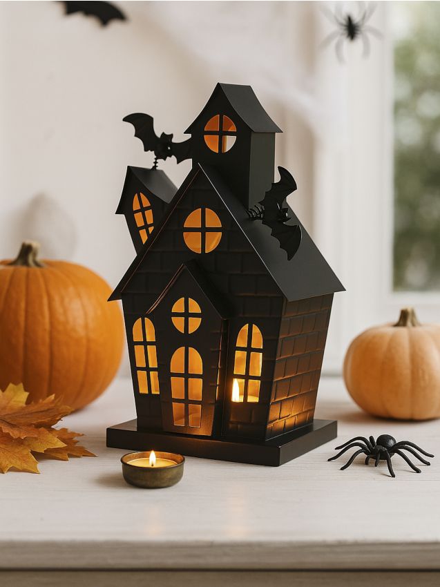 Sinsay - Suport pentru lumânare Halloween - negru