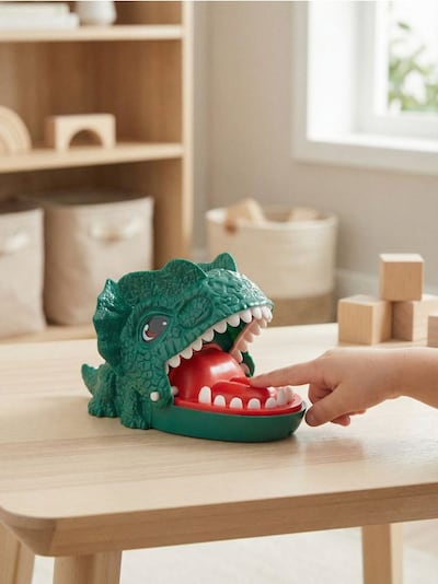 Mäng - Dinozauri kuju närivad sõrmed