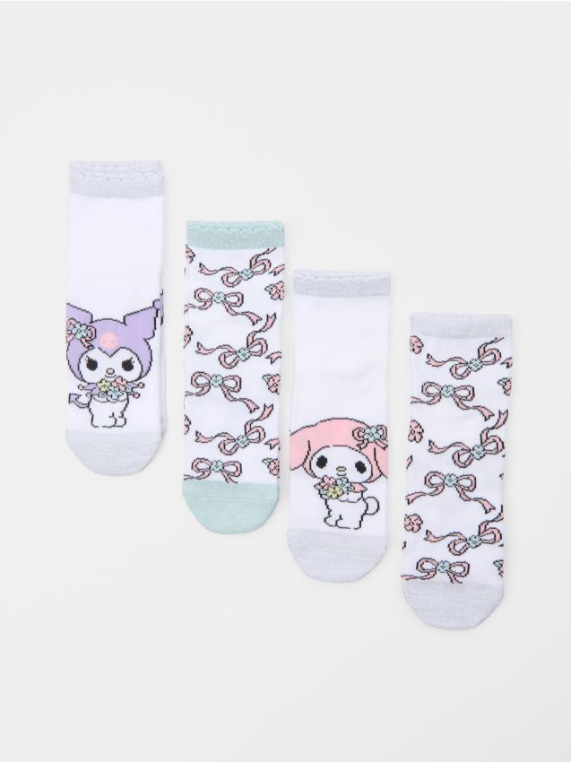 4 pár zokni Hello Kitty - SINSAY