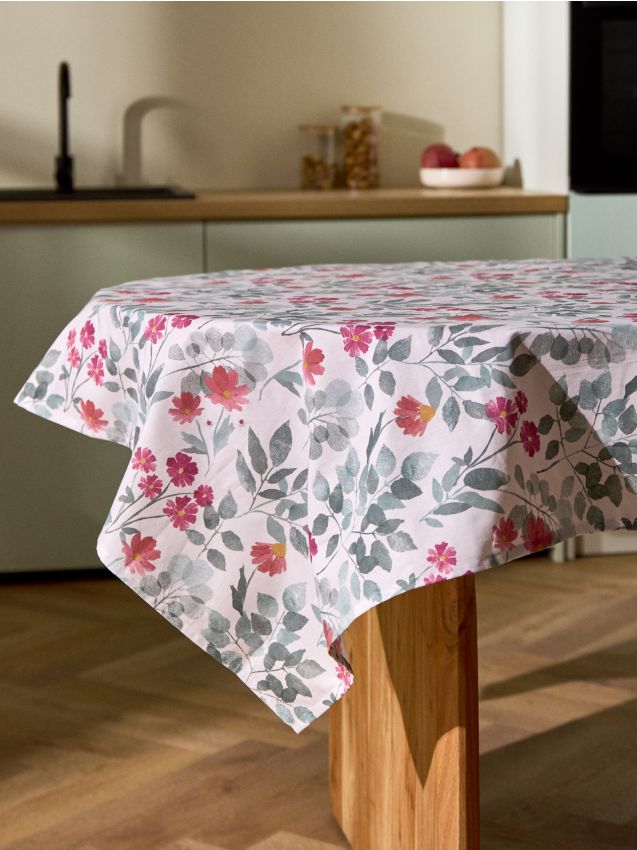 Sinsay - Obrus s kvetinovým vzorom - viacfarebná