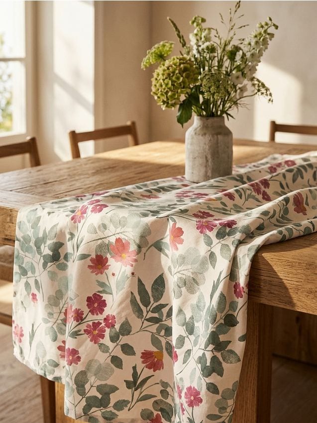 Sinsay - Hărtie de masă cu imprimeu floral - multicolor