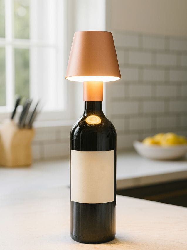 Sinsay - LED lampa - hnedá