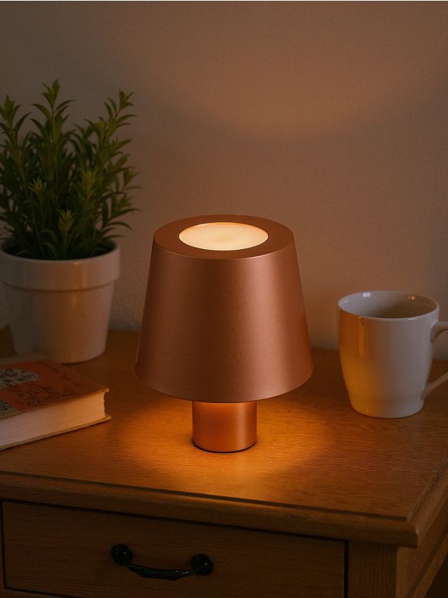 Sinsay - LED lampa - hnedá