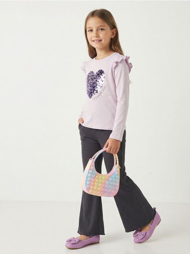 Sinsay - Geantă Pop It din silicon - multicolor