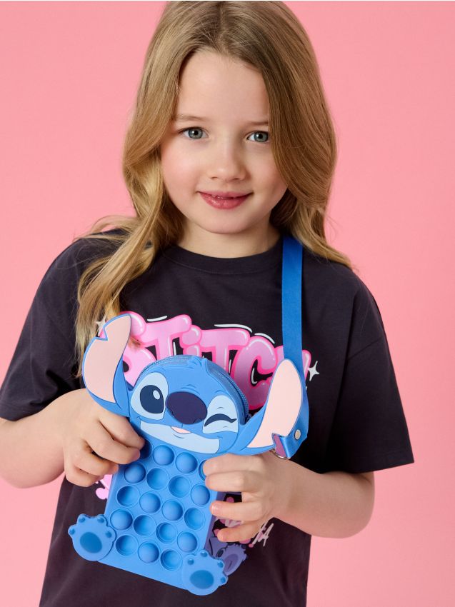 Sinsay - Geantă pop it Lilo & Stitch - light blue
