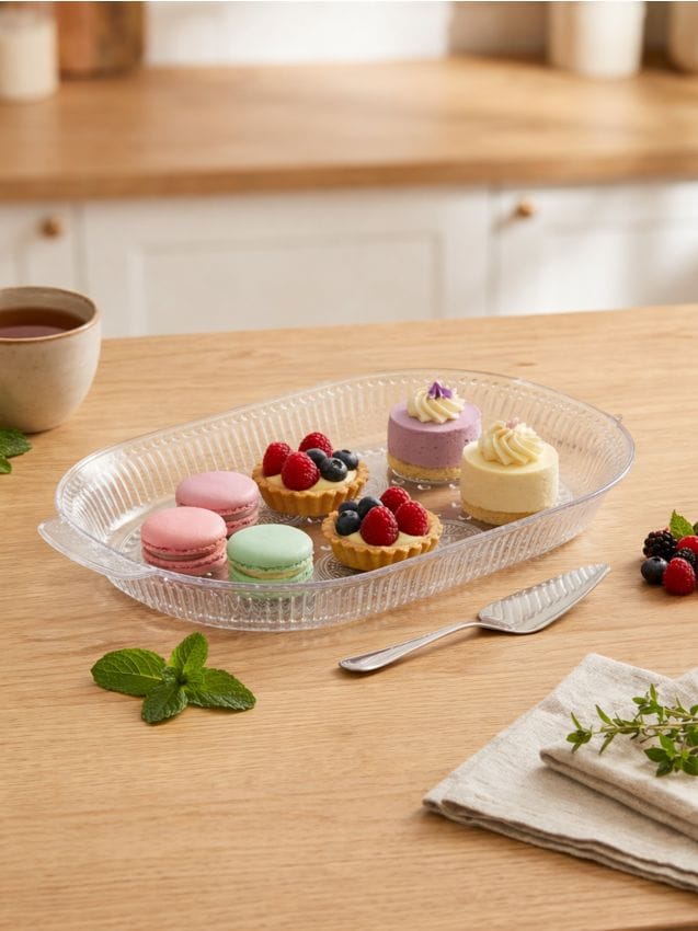 Sinsay - Tavă pentru servire - clear