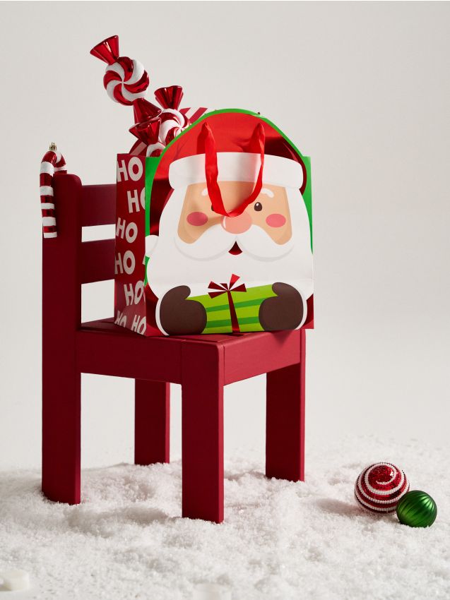 Sinsay - Vianočná darčeková taška - viacfarebná