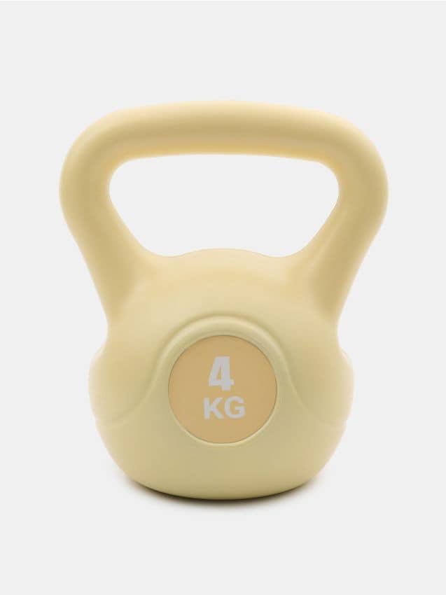 Sinsay - Kettlebell 4 kg - galben-deschis