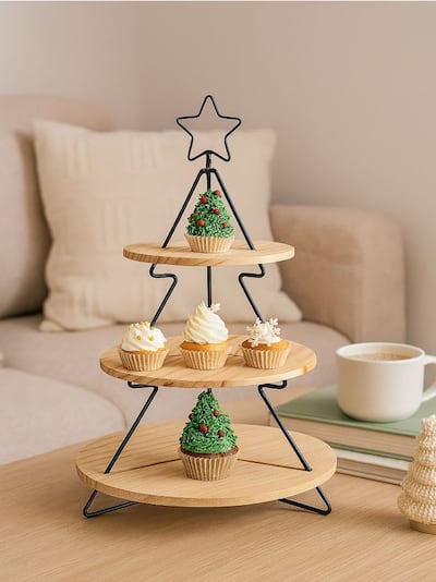 Vánoční dekorace ve tvaru stromečku