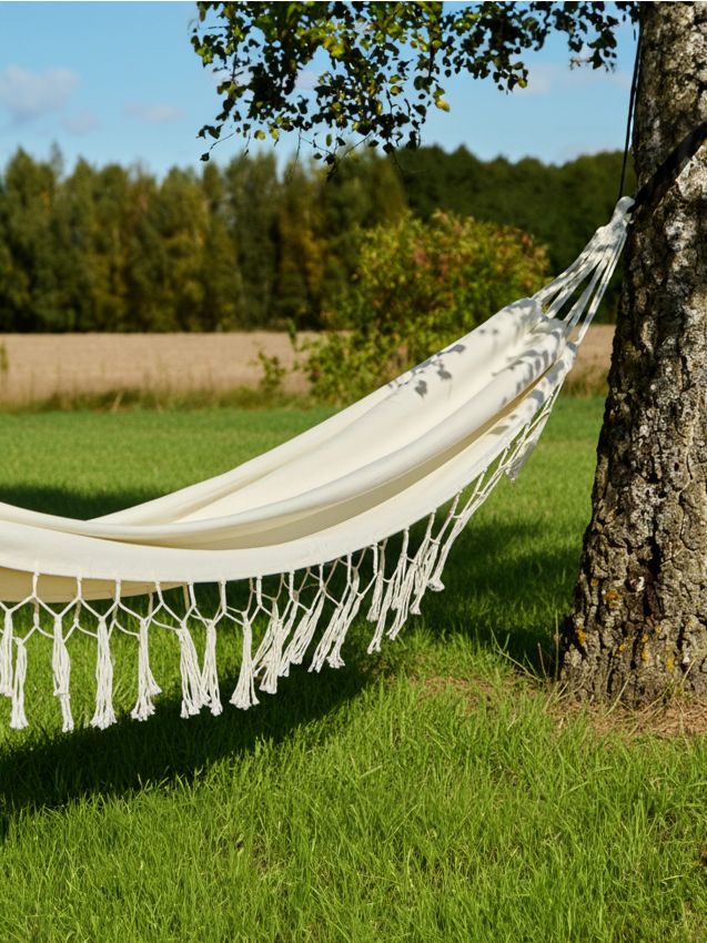 Sinsay - Hamac cu franjuri - bej