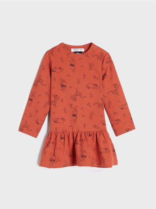 Sinsay - Rochie babydoll Winnie The Pooh - mov