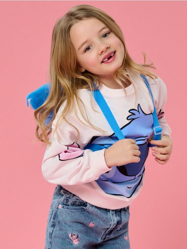 Sinsay - Rucsac Lilo & Stitch - light blue