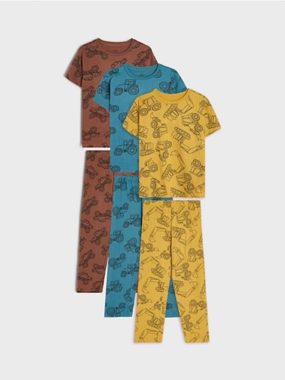 Σετ με 3 ζεύγη πιτζάμες