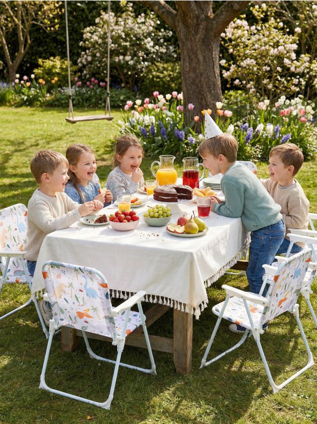 Sinsay - Scaun pliabil cu motiv de dinozauri - multicolor