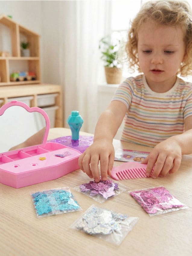 Sinsay - Jucărie – Set pentru coafarea părului cu paiete - multicolor