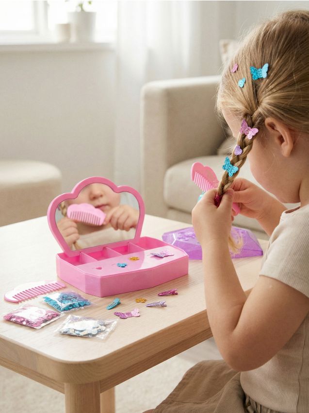 Sinsay - Jucărie – Set pentru coafarea părului cu paiete - multicolor