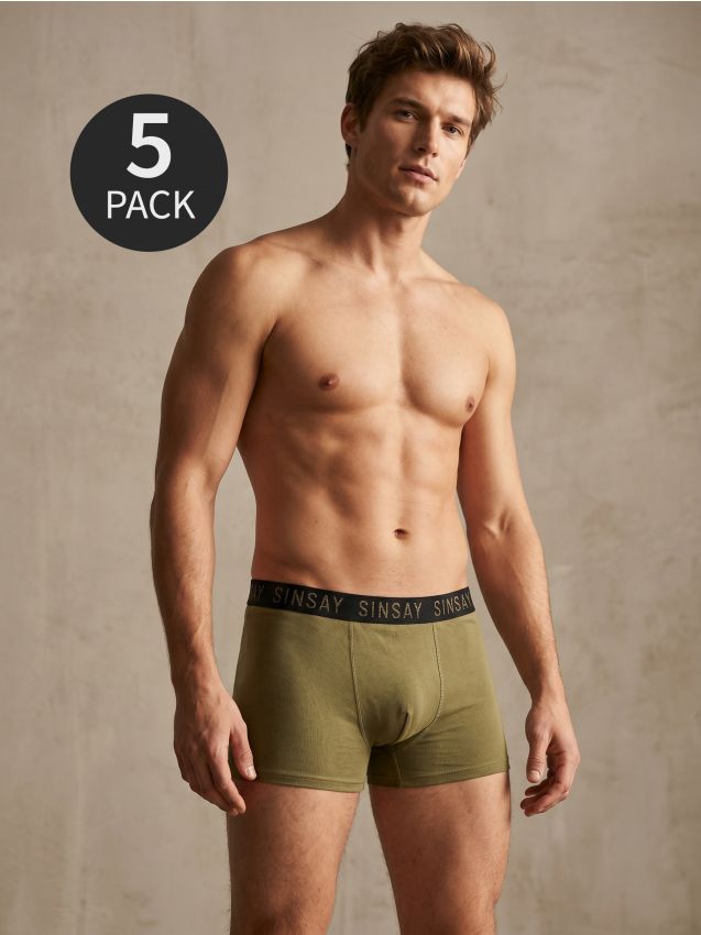 Sinsay - Set de 5 perechi de boxeri - multicolor