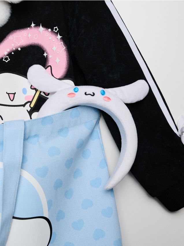 Sinsay - Bentiță și manșete cosmetice Cinnamoroll - alb