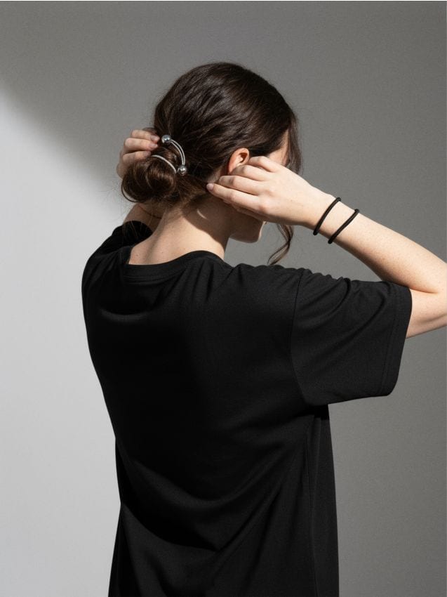 Sinsay - Súprava 3 gumičiek do vlasov - viacfarebná