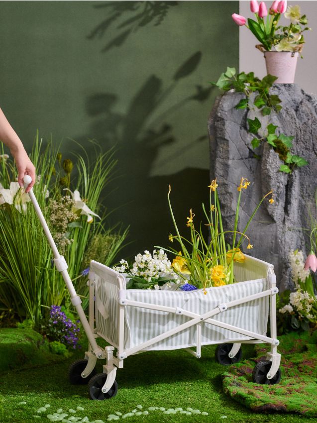 Sinsay - Cărucior de cumpărături - verde-pal