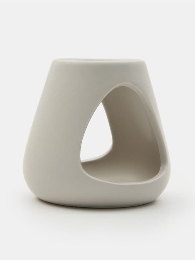 Sinsay - Lampă ceramică de aromaterapie - crem