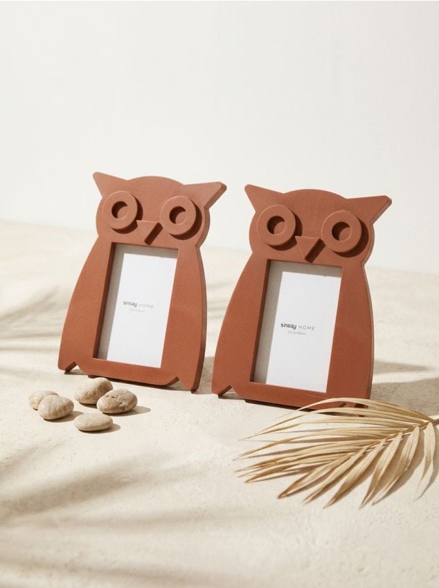 Sinsay - Rame foto 2-pack - maro