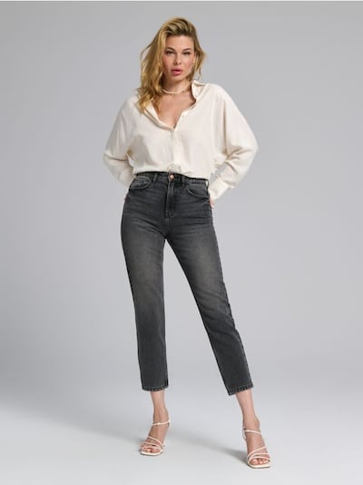 Jeans mom fit