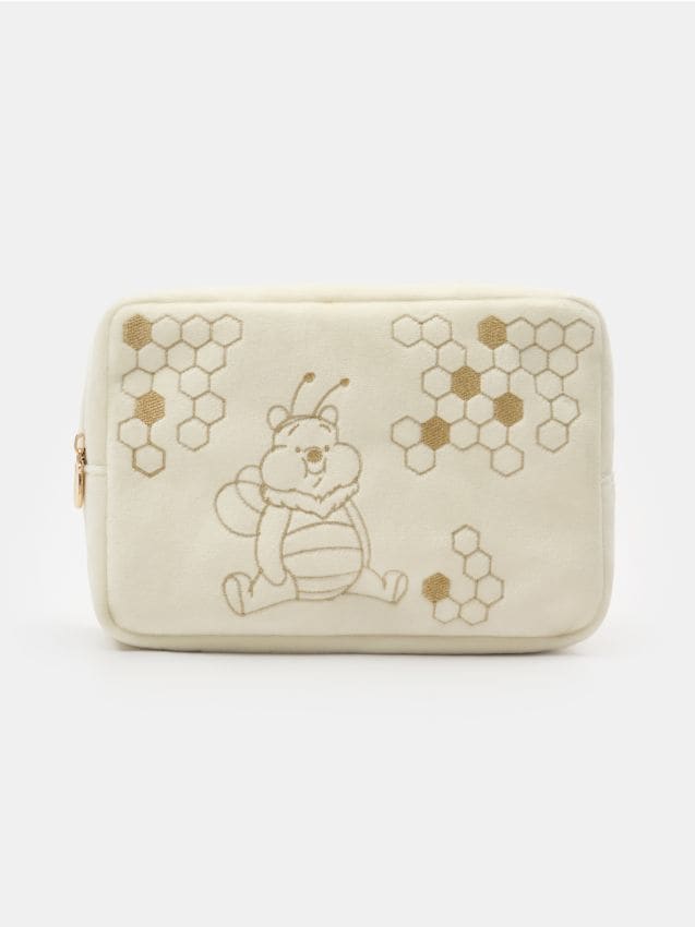 Sinsay - Kozmetická taštička Winnie the Pooh - krémová