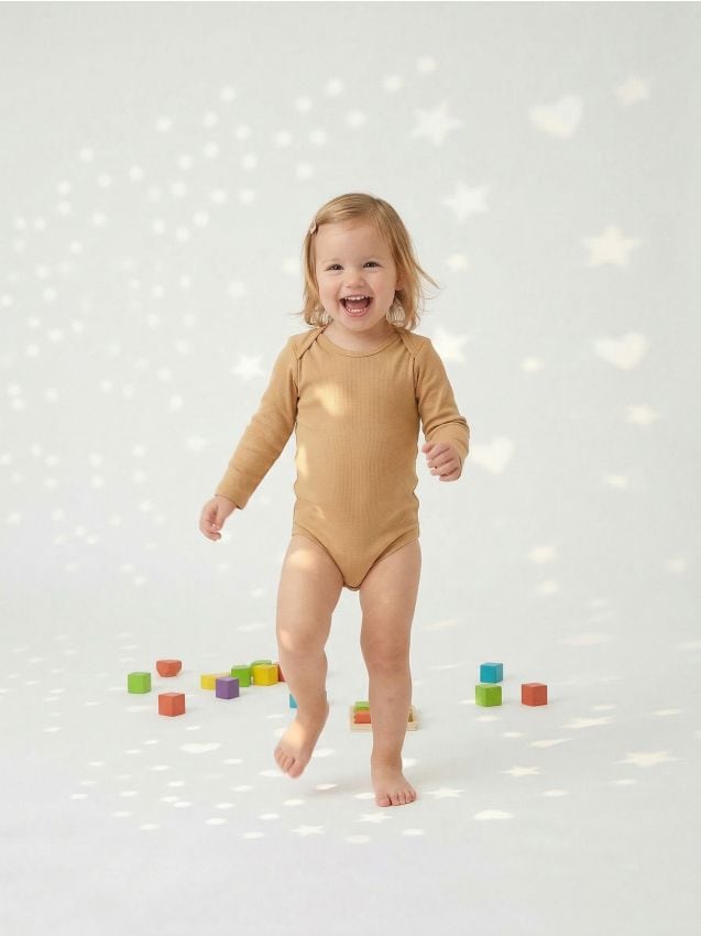 Sinsay - Set de 5 body-uri - alb