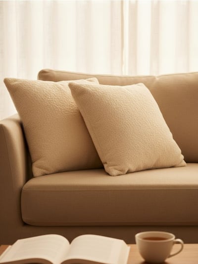 Obliečka na vankúš s dekoratívnou niťou