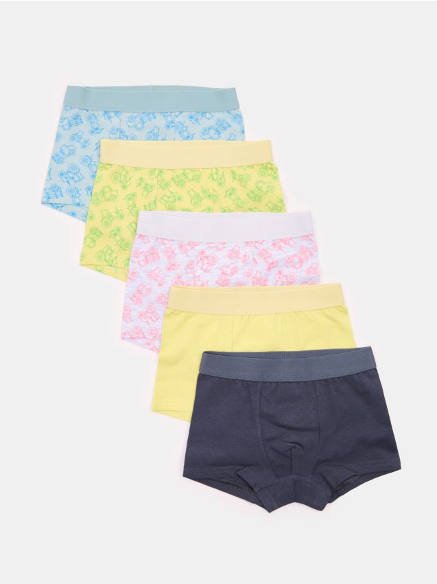 Sinsay - Boxeri din bumbac, set de 5 - multicolor