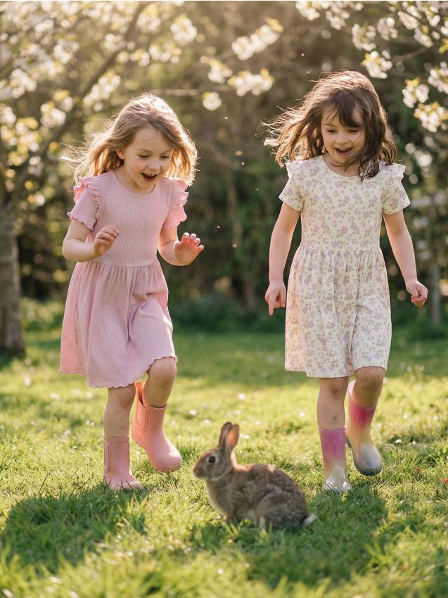 Sinsay - Rochii reiate cu volane 2 pachet - multicolor