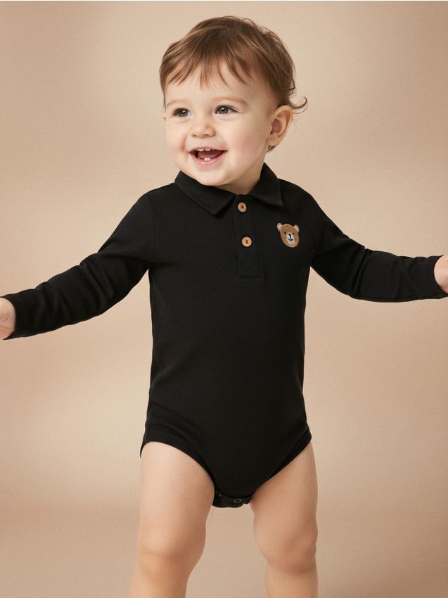 Sinsay - Bavlnené body - čierna