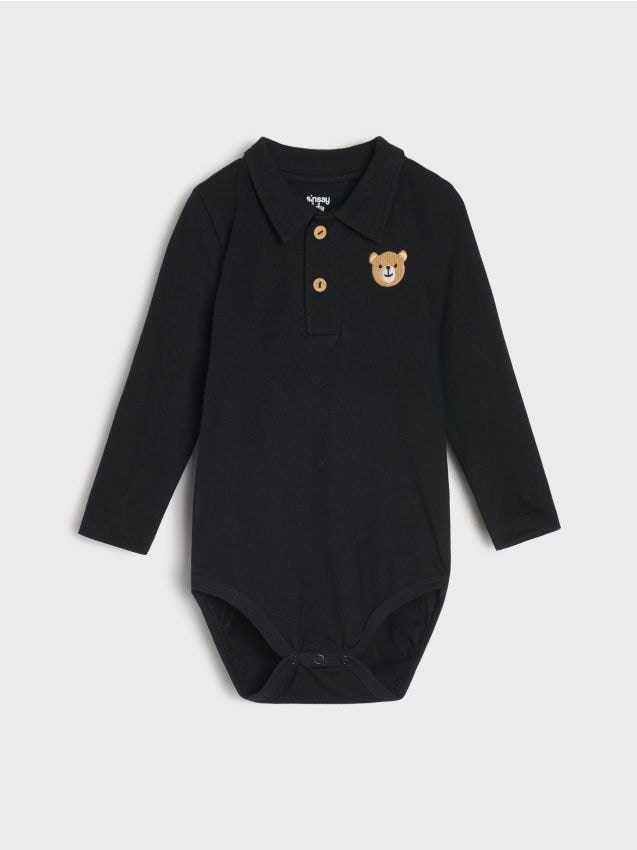 Sinsay - Bavlnené body - čierna