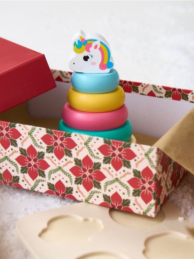 Sinsay - Hračka – Drevená veža - viacfarebná