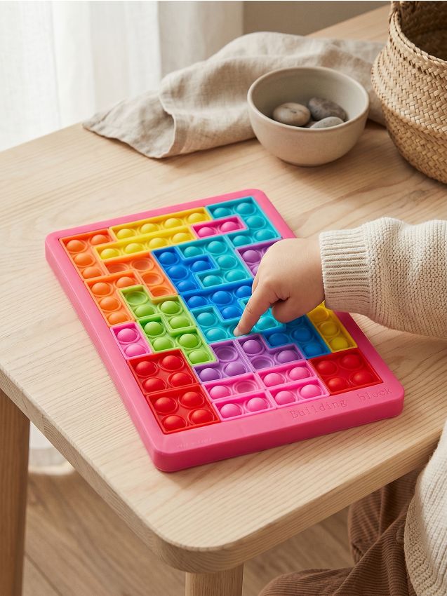 Puzzle Pop It Culoare roz-aprins - SINSAY - 727IS-42X