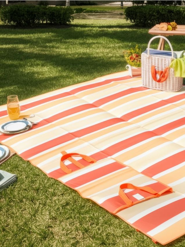 Sinsay - Saltea de camping - oranj-mandarină